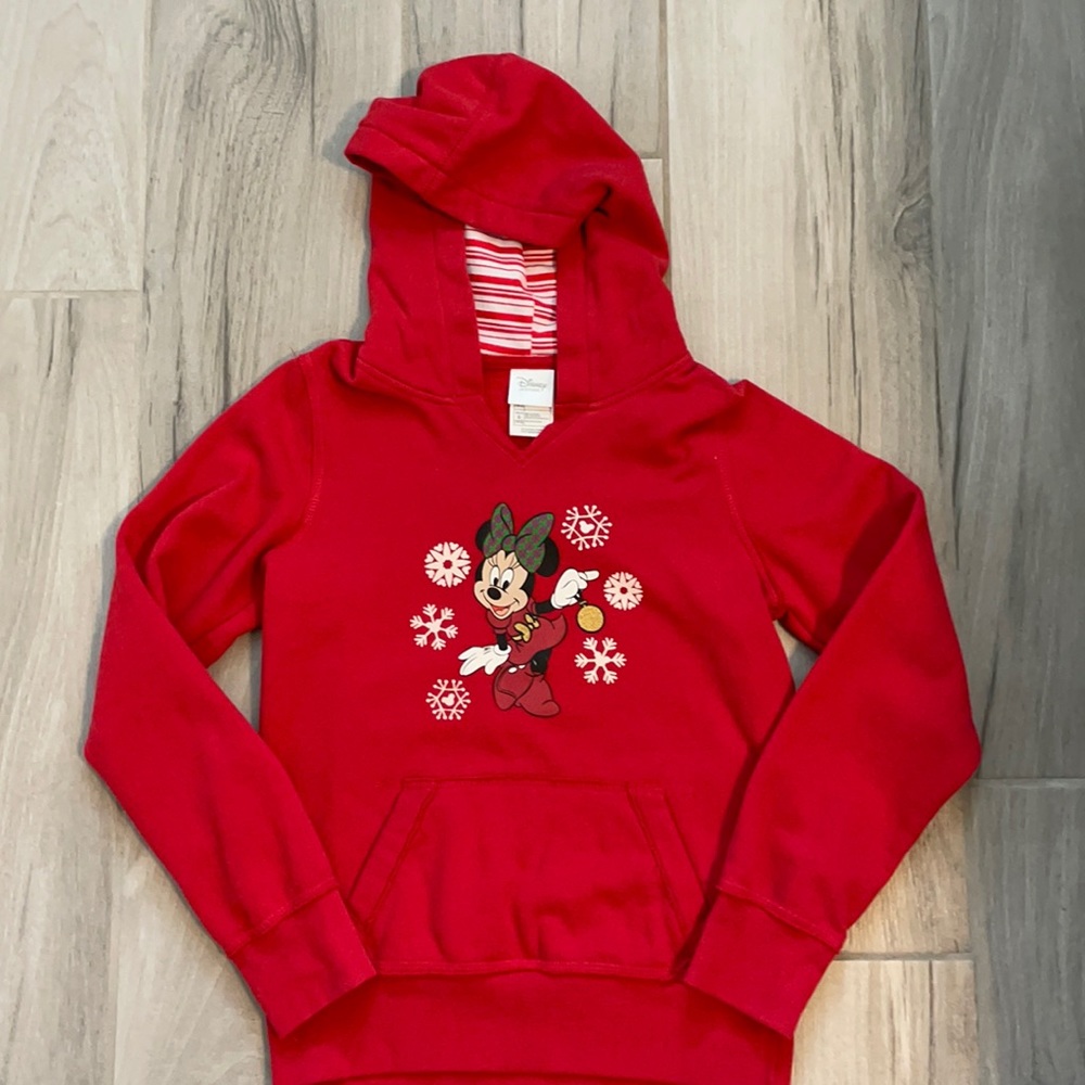Girls Minnie Mouse Hoodie